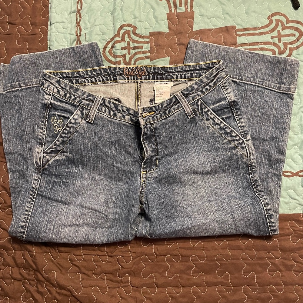 Cruel Girl Classic Blue Ankle Jeans